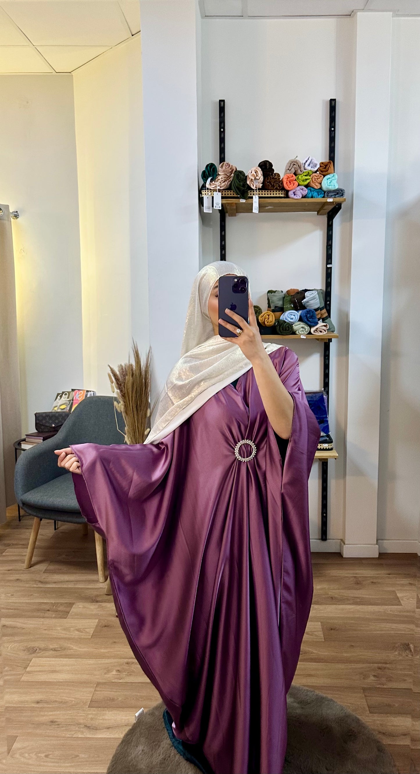 Abaya papillon