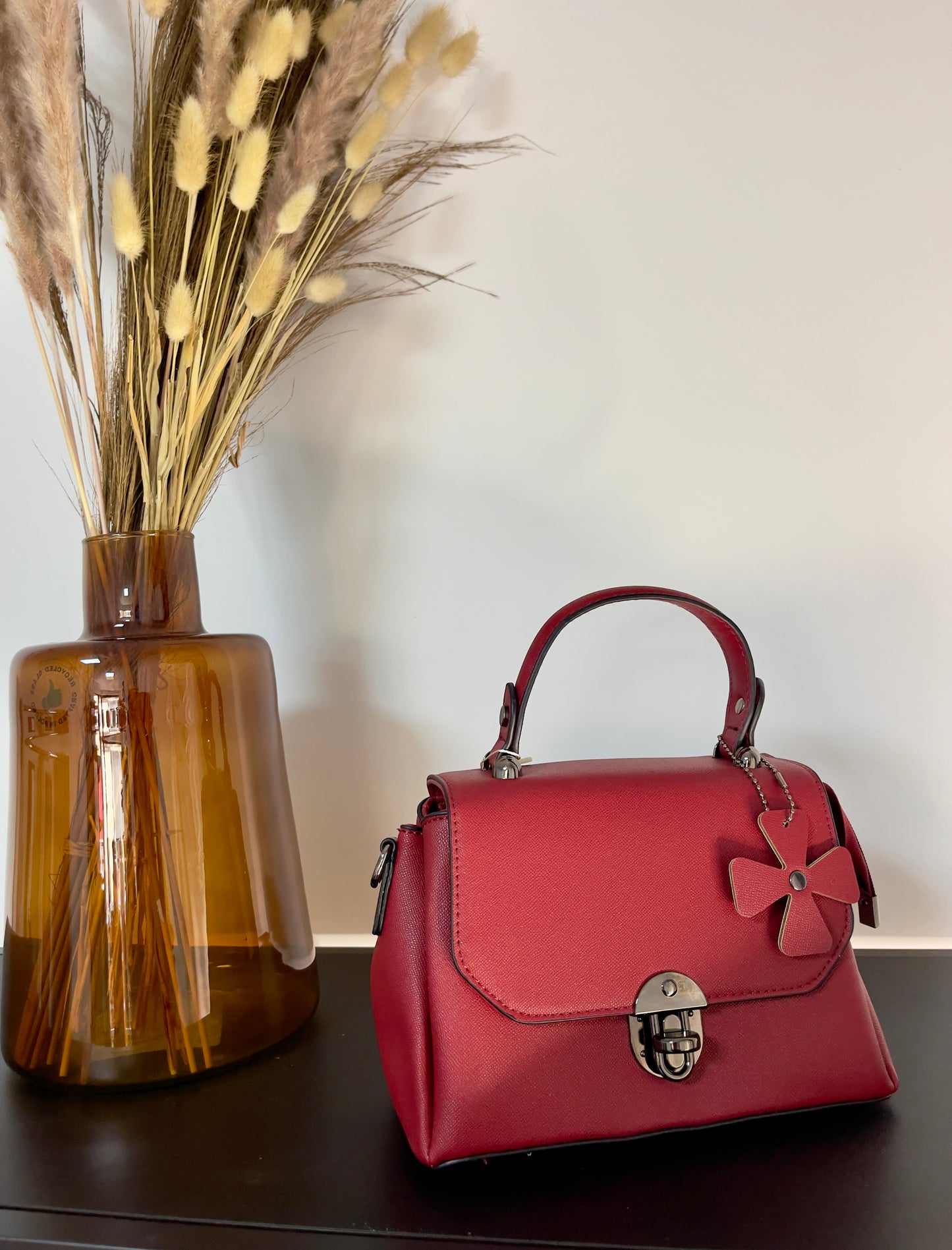 Sac à poignée fleur
