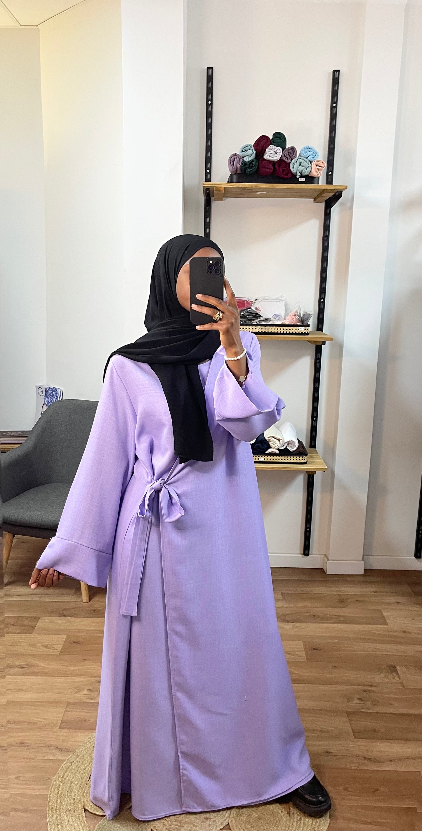 Abaya Lin cache cœur