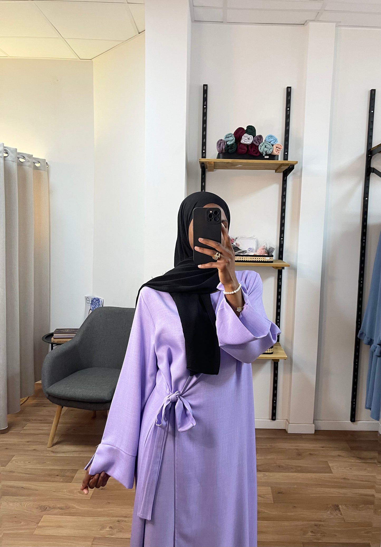 Abaya Lin cache cœur