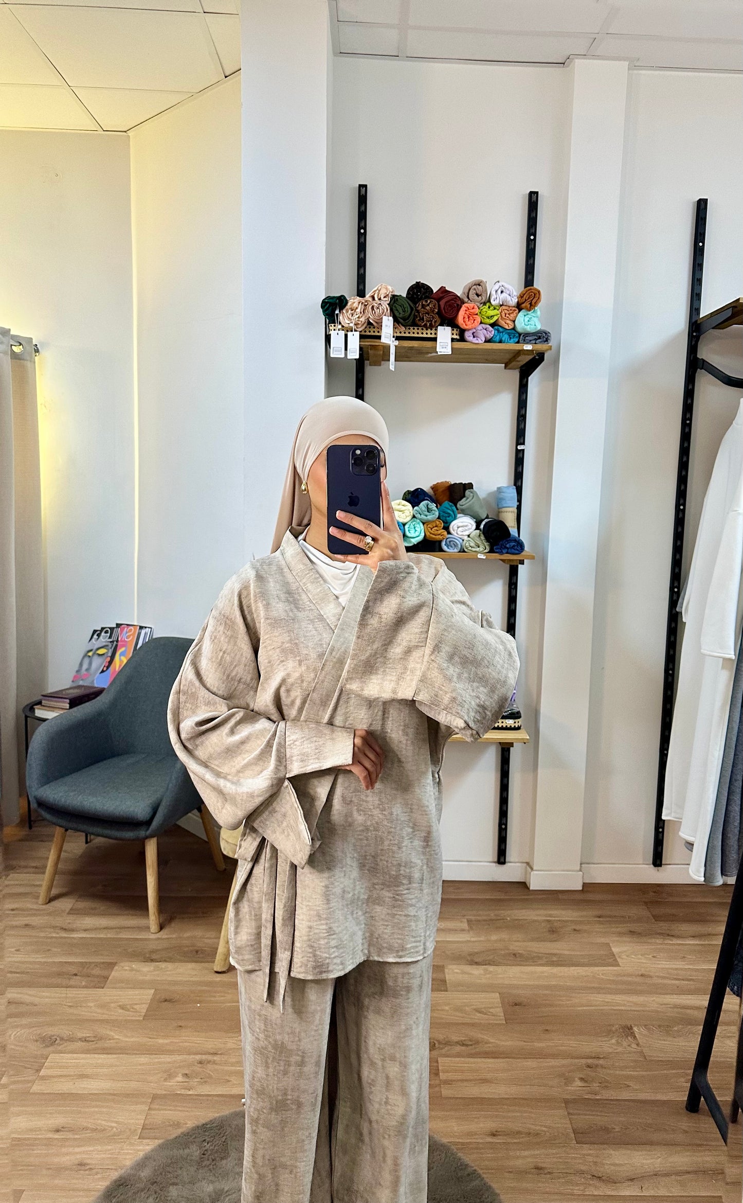 Ensemble style kimono