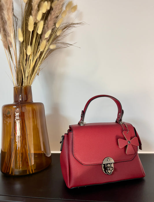 Sac à poignée fleur