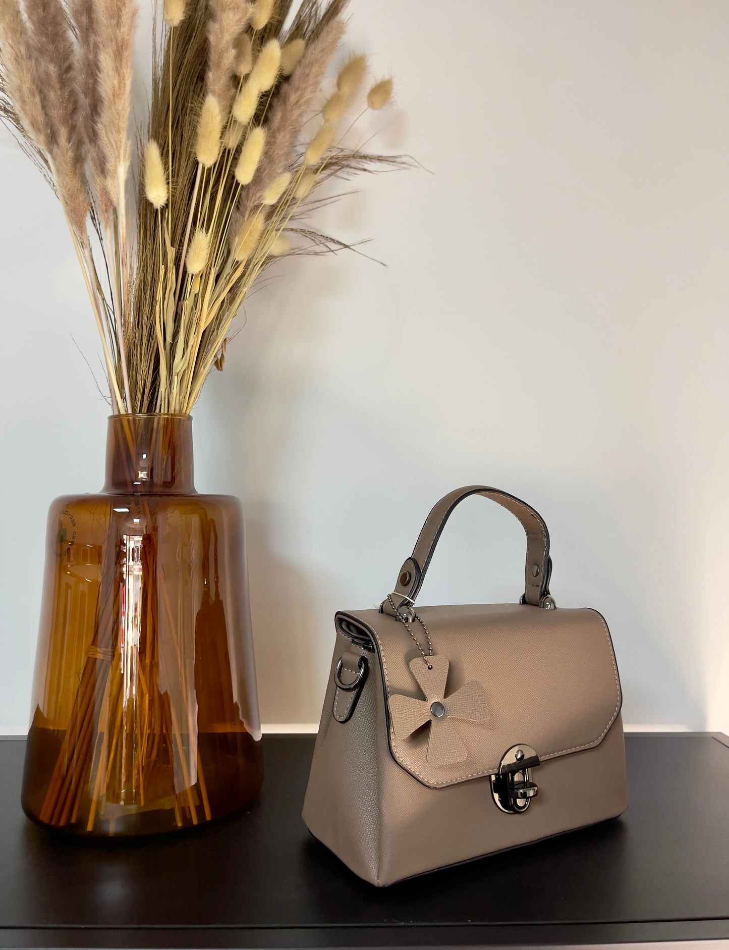 Sac à poignée fleur