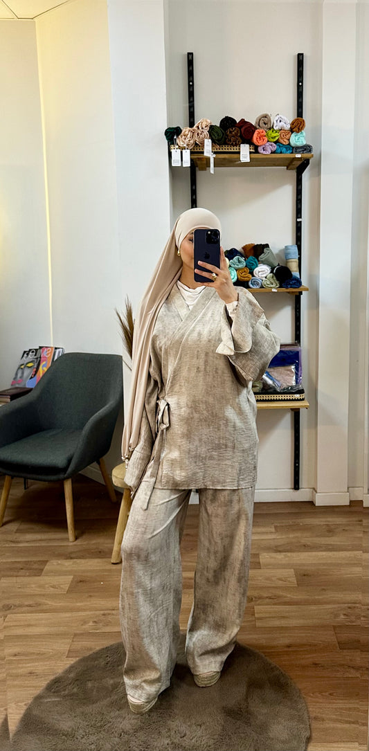 Ensemble style kimono