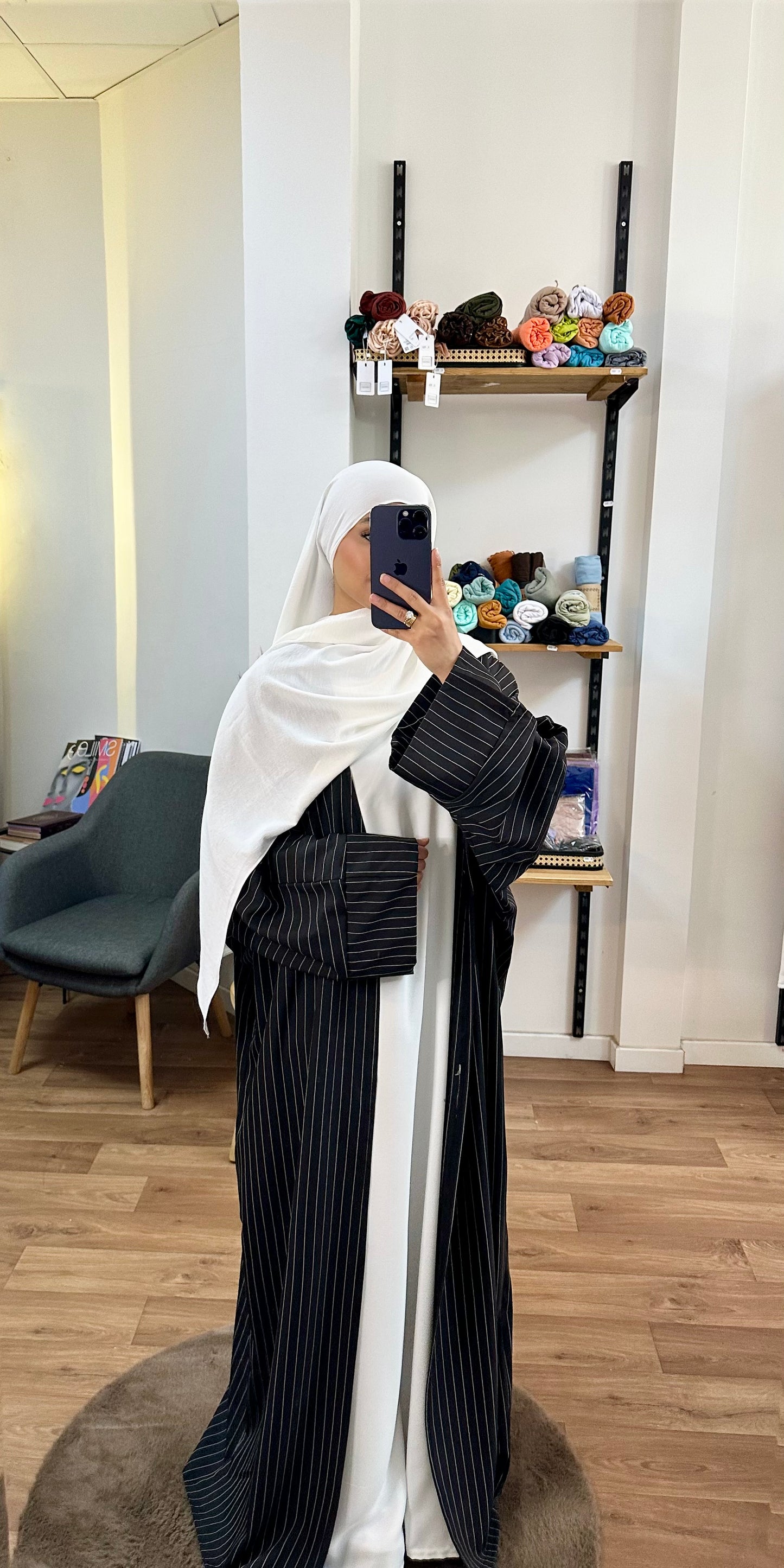 Kimono rayé