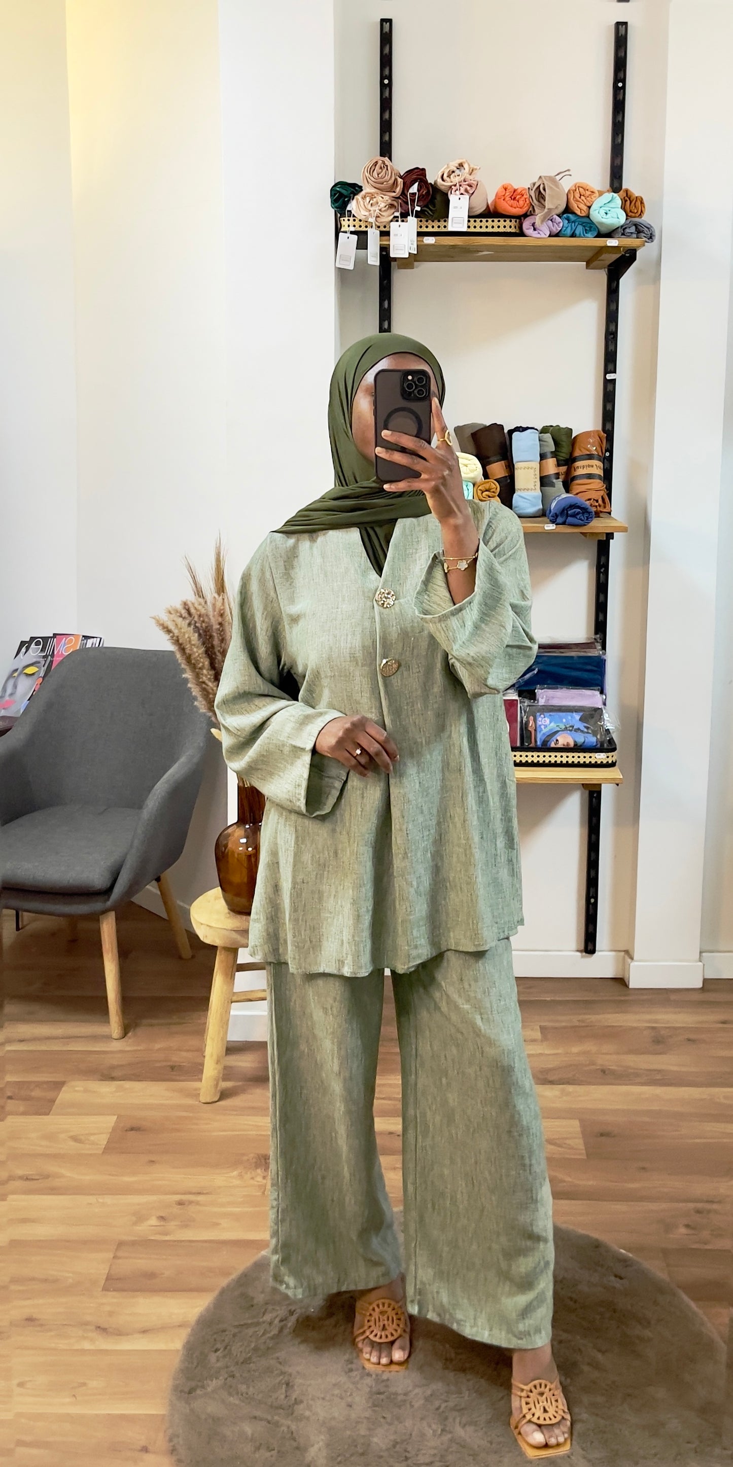 Ensemble tunique pantalon