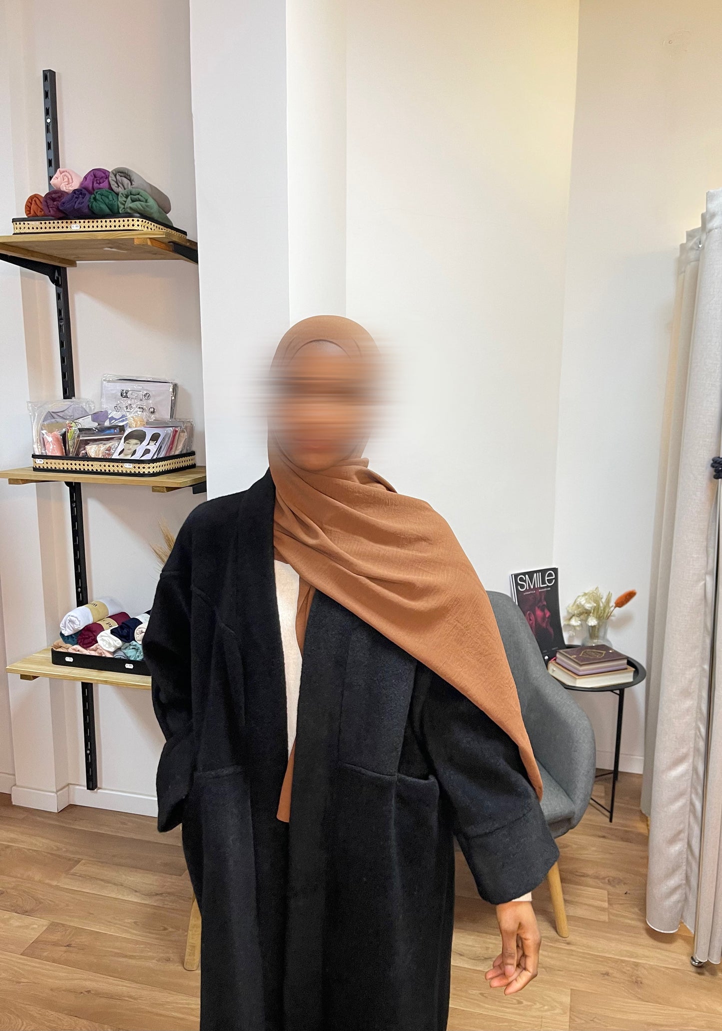 Manteau oversived épais long